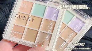 Bảng 9 Ô Triệt Sắc FAMOTY Giúp Làn Da Hoàn Hảo Tự Nhiên Kem Che Khuyết Điểm Phủ Mụn Quần Thâm