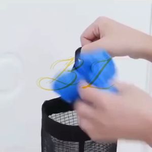CHAINSTORE Multipurpose Mesh Plastic Dispenser Trash Bags Holder Storage Bag