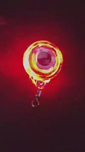 Veevio เหยื่อตกปลา โคมไฟ LED สําหรับตกปลากลางคืน กันน้ํา แบบพกพา เหยื่อปลอม Fishing Lure Light