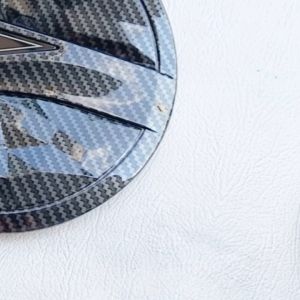 Tank Cover Rush Cover Tutup Tangki Bensin Mobil All New Rush GR Sport 2022 - 2024 Glossy Carbon