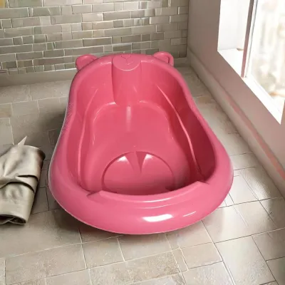 Bak Mandi Bayi karakter dengan Fitur Aman Nyaman Praktis Bebas BPA dan Pilihan Warna.