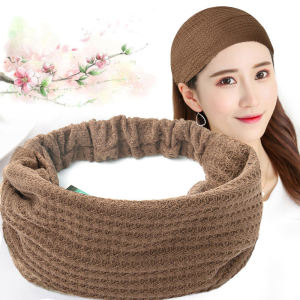 Khăn Quàng Đầu Rộng Cho Nữ Khăn Che Tóc Chống Gió Khăn Quấn Tóc Bảo Vệ Trán Che Phủ Tóc Trắng Rửa Mặt Phụ Kiện Tóc