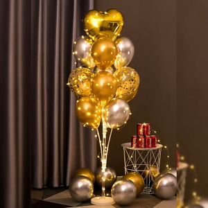 Stik 7in1 LED Standing Balon Lampu Led & Dekorasi Ulang Tahun