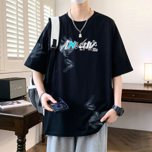 ZUOFEILI | Street Style Printed T-Shirt Loose