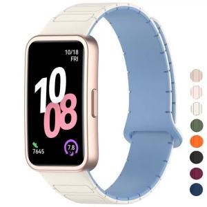 Dây Đeo Silicon Từ Tính Cho Đồng Hồ Huawei Watch Band 10/9/8 Dây Đeo Thể Thao Tương Thích Cho Nam Và Nữ