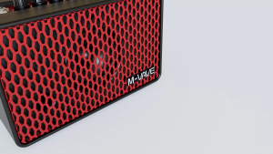 M-VAVE SP100 Speaker 10W Electric Guitar Speaker ลำโพงกีตาร์ไฟฟ้า ลำโพงแบบกล่องในตัว Built-in Box Head Box Simulates Outdoor Performance Portable Mini Speaker