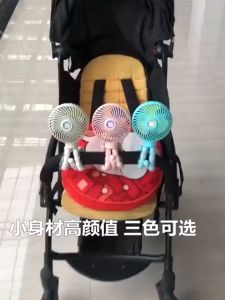Portable Mini USB Fan Handheld Stroller Fan Octopus Fan Flexible Tripod Fix on Baby Pram Car Seat Crib Desk