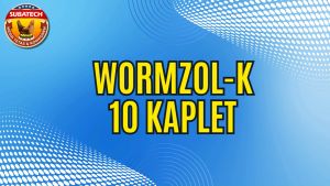 Wormzol-K 10 Kaplet Medion: Obat Cacing Berspektrum Luas untuk Hewan Domba & Kambing