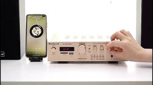 Sunbuck 5.1 Channel Power Amplifier Home Theater Karaoke bluetooth 580BT Amplifier Stereo Bass Amp FM USB SD