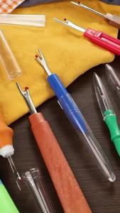 C.N 3Pcs/set Sewing Seam Ripper Kit Sewing Craft Stitch Thread Unpicker &Seam Ripper&Thread Scissor