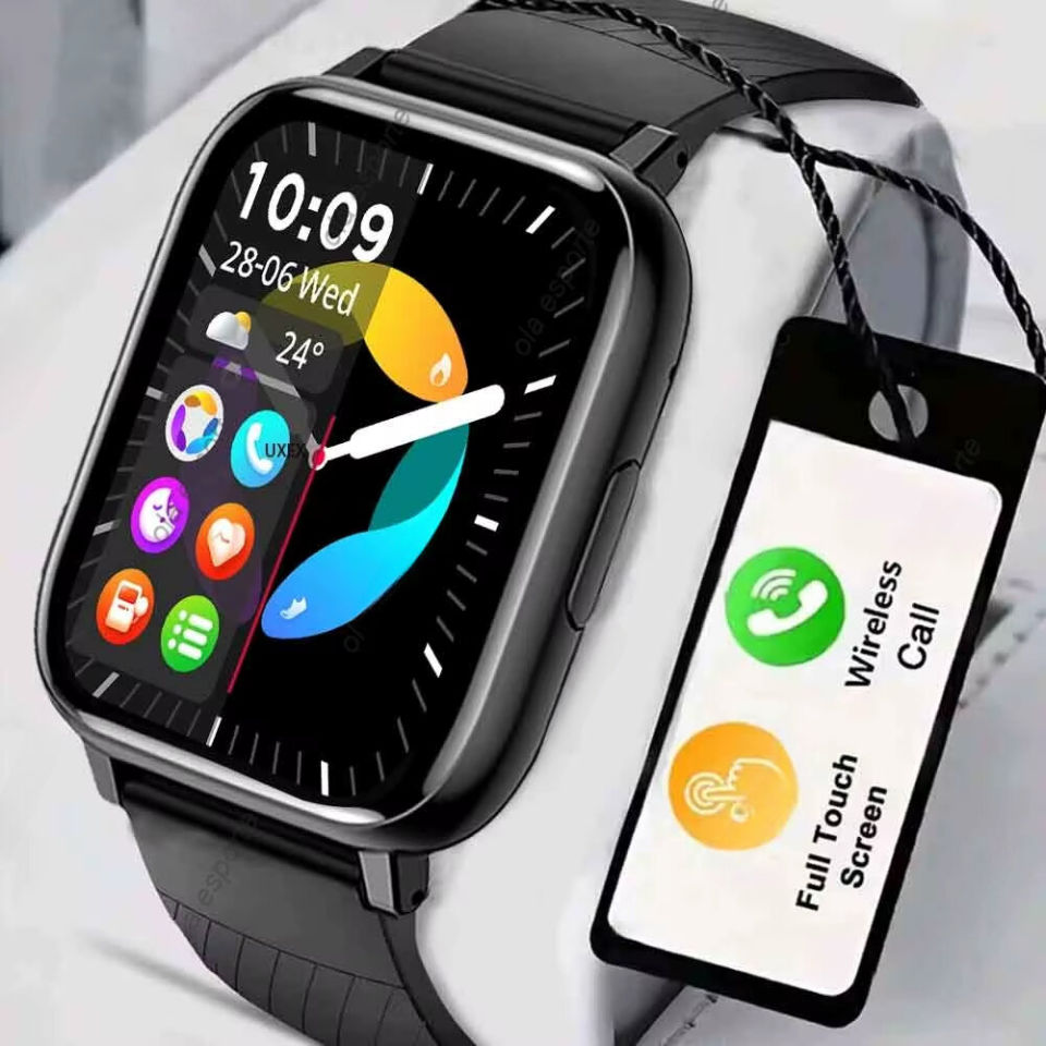 Xiaomi 2025 Smart Watch For Men Women Full Touch Screen Bluetooth Call Heart Rate Sleep Monitoring Waterproof Watches Sport Fitness Tracker Smartwatch