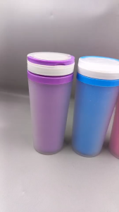 *FROSTED PASTEL DOUBLE WALL TUMBLER*
