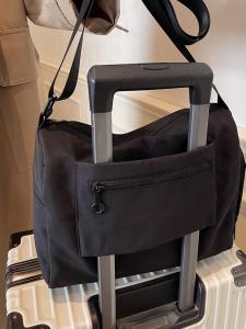 กระเป๋าคาดลำลองสำหรับเดินทาง กระเป๋าคาดไหล่แบบถอดได้ กระเป๋าสะพายข้างสำหรับผู้หญิง กระเป๋าใส่เสื้อผ้าแบบอเนกประสงค์ กระเป๋าเดินทางแบบอเนกประสงค์