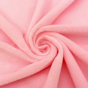 Big Size Solid Color Short Plush Velvet Fabric Super Soft Diy Handmade Home Textile Toy Apparel Cushion Pillow Blanket Material