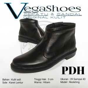 sepatu pdh formal kulit super premium terbaru security satpam polri sepatu untuk upacara paskibra