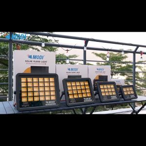 MODI ไฟสปอตไลท์ สปอต แสงเหลือง 50W-400W ริ้วรอย พลังงาน IP65 การเปิดโดย Modi ส่องป้ายโฆษณา รีโมทคอนโทรล คุณภาพสูง