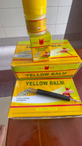 COMBO 1 CÂY SAO CHỔI 3 CHẤU DIỆN CHẨN + 1 DẦU CÙ LÀ VÀNG 20gr YELLOW BALM