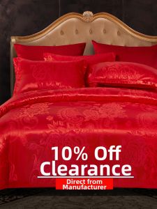 MANSHIAN | Wedding Celebration High-end Embossed Bedding Set