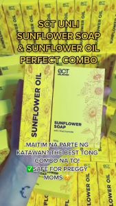 SCT Sunflower Oil with Kojic Acid 60 ml Scar Removal SCT Unlimited Body & Facial Moisturizers Sunflower Serum & Essence Whitening Spot & Blemishes Sunflower Lotion Sun Protection