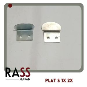 5PCS Plat Untuk Klem Kaca S 2x S 1x Untuk Kaca Dan Kayu