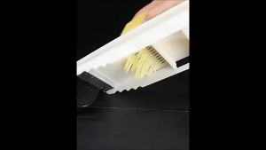 BOSSLU Parutan Kentang 5in1 Parutan Wortel Dengan 5 pcs Pisau Keripik Kentang Pengiris Serbaguna