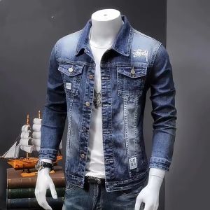 New Jeans Jacket For Men In Korean Edition Of Young Recreational Jacket For Male