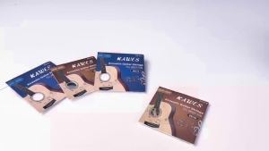 KAWES Guitar Strings 6Pcs/Set Acoustic Guitar String Set Phosphor Brass Guitar Accessories