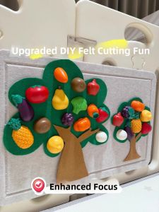 UP DUCK | Soothing Educational Felt Board Toy