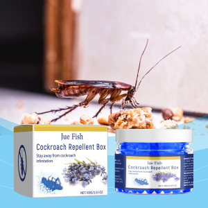 JUE FISH Cockroach Repellent Box Powerfully Repels Cockroaches with Outstanding Effect Fresh Fragrance Essential Oil Formula