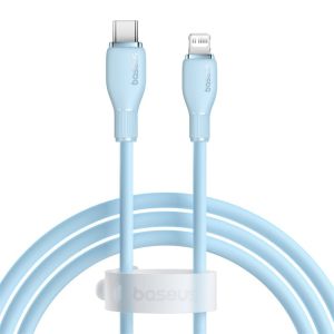 BASEUS | Baseus TPE 20W USB C Cable For IPhone 14 13 12 11 Pro Max XS Fast Charging Cable Type C To Lighting Date Wire For iPad Macbook