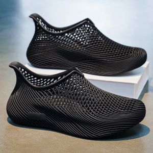 Nanjiren | 3D Printed Non-Slip Weaved Full Coverage Beach Shoes