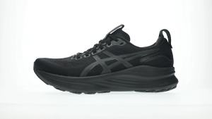 ASICS Men GEL-KAYANO 32 Running Shoes in Black/Graphite Grey