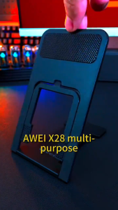 Awei X28 adjustable mobile phone stand foldable mobile phone and tablet stand anti-slip mobile phone stand mobile phone holder