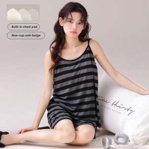 Cooling Cotton Padded Camisole Sleepwear