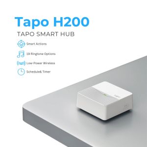 TP-Link Official Store | Tapo H200 | Up to 64+4 Devices Voice Control Smart Hub for Smart Doorbell & Smart Sensor
