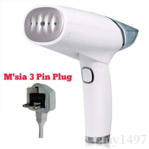 Foldable hand-held garment ironing machine 1000W Mini Hand-held Steam Iron with Malaysia 3 Pin Plug