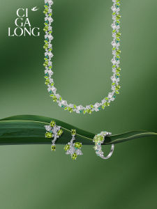 Ciga Long | Mountain and Sea Inspired Olive Stone Jewelry