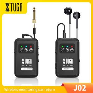 XTUGA 2.4G Professional Wireless In Ear Monitor System For Studio Band Rehearsal Live Performance Concert Pocket Monitor System