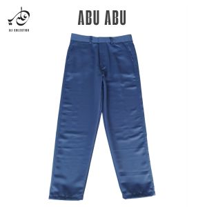 CELANA SERAGAM SEKOLAH MERAH MARRON PINGGANG KARET