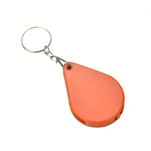 Magnifier Keyring Read Useful Anti-Deformed Magnifying Glass Keychain Portable Special Mini Small For The Elderly