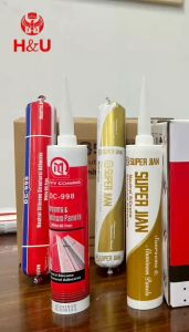 Super Jian Sausage Sealant with Nozzle 600ml White Oil-Free Super Jian Dovv Comming Tube Sealant with Nozzle 300ml Kitchen & Bathroom White Clear Bead
