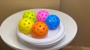 Bóng Pickleball 40 lỗ ngoài trời và tiêu chuẩn thi đấu chất liệu TPE độ bền cao và độ nẩy ổn định