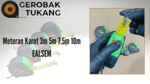 Meteran Karet 3M 5M 7.5M 10M Ealsem / Meteran Tukang / Meteran Gulung Serbaguna