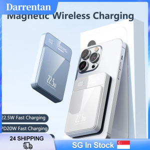 【SG In Stock🔥】20000mAh Magnetic Power Bank 22.5W Fast Charging for iPhone 15  Samsung Huawei Xiaomi Powerbank