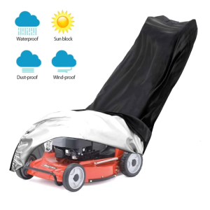 Waterproof Lawn Mower Cover Heavy Duty Push Oxford Rain Protection Garden UV Resistant Grass Cutter Protector