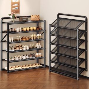 Folding No-assembly Shoe Rack for Apartments