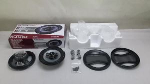 2PCS 6 Inch HiFi Coaxial Subwoofer Speaker 650W Car Automotive Audio Music Stereo 12V Full Range Frequency Car Speaker Woofer
