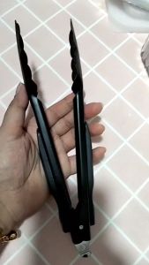 Food Tong，Convenient to Hold and Portable Multipurpose Stainless Steel Easy to Clean and Easy to Carry Sturdy Non-Slip Anti-Scalding and Anti-Heat Non Stick for Kitchen BBQ and Cooking Utensils Cookware