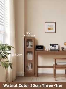DONGMU | Corner Wall-leaning Narrow Storage Cabinet