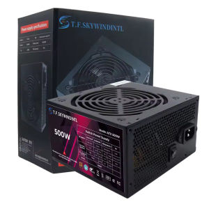 T.F.SKYWINDINTL(TFSKYWINDINTL) | 500W ATX 80 Plus Bronze Power Supply 90-264V Computer PSU for Gaming Case Multi-Function Protection Energy Efficient PC Source